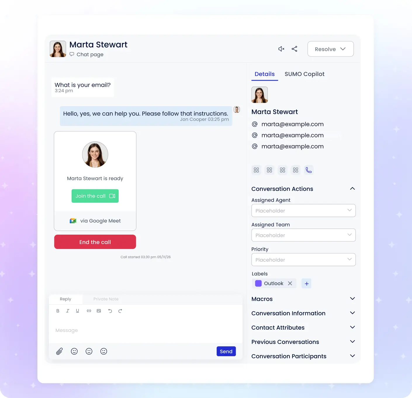 Escalate From Chat to Live Video — Instantly