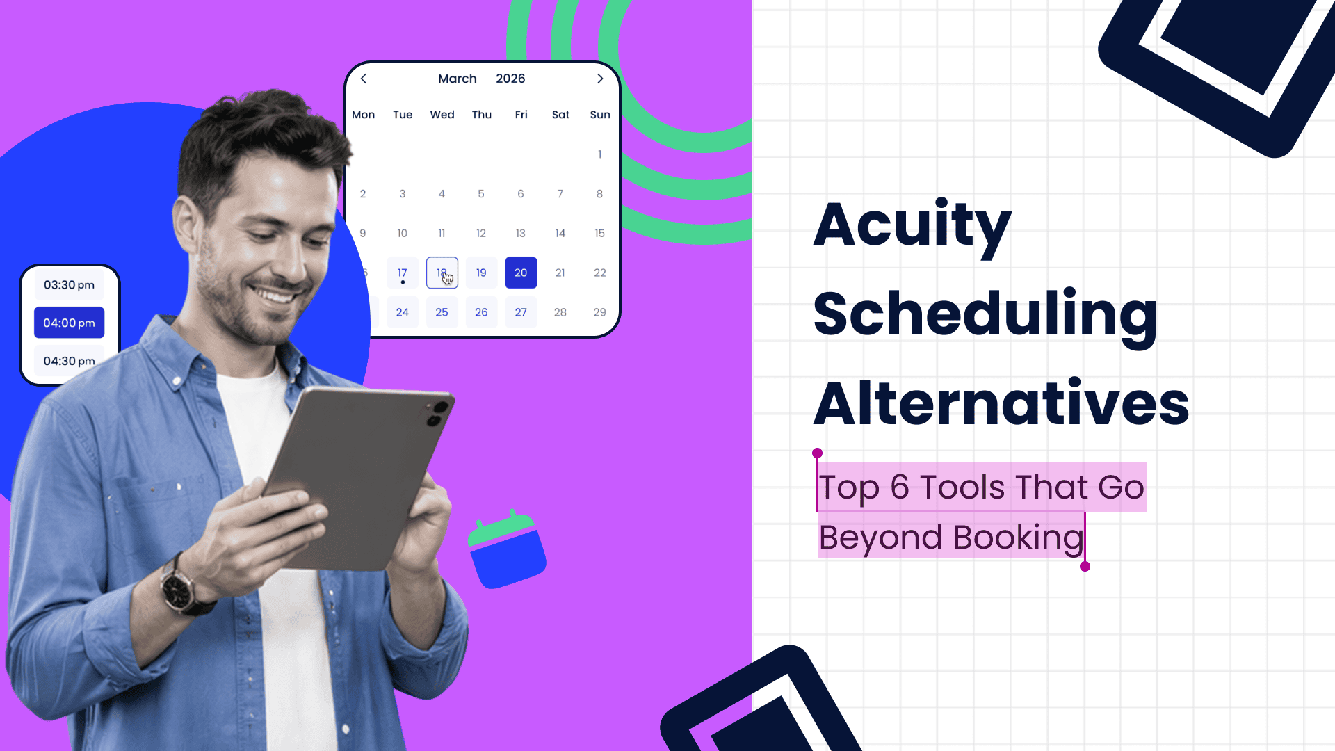 Acuity Scheduling Alternatives: Top 6 Tools That Go Beyond Booking