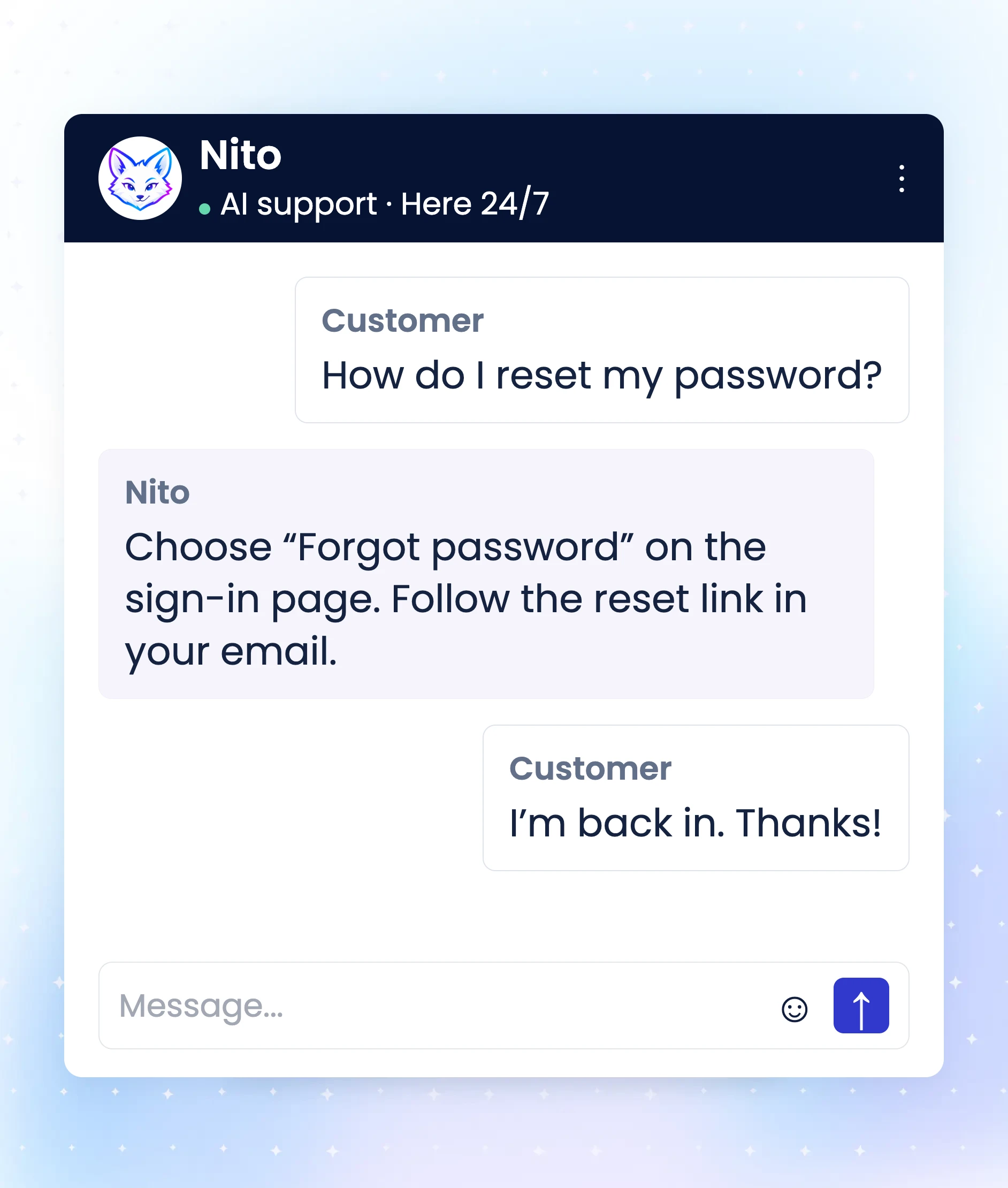 Instant Answers. Lasting Customer Relationships.